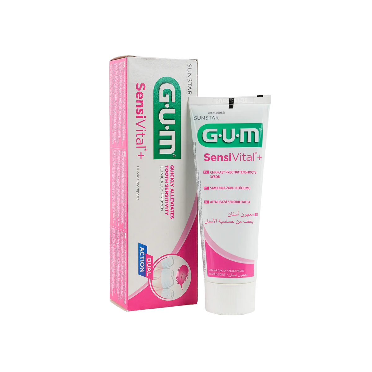 43439-GUM Sensivital Plus Toothpaste 75ml