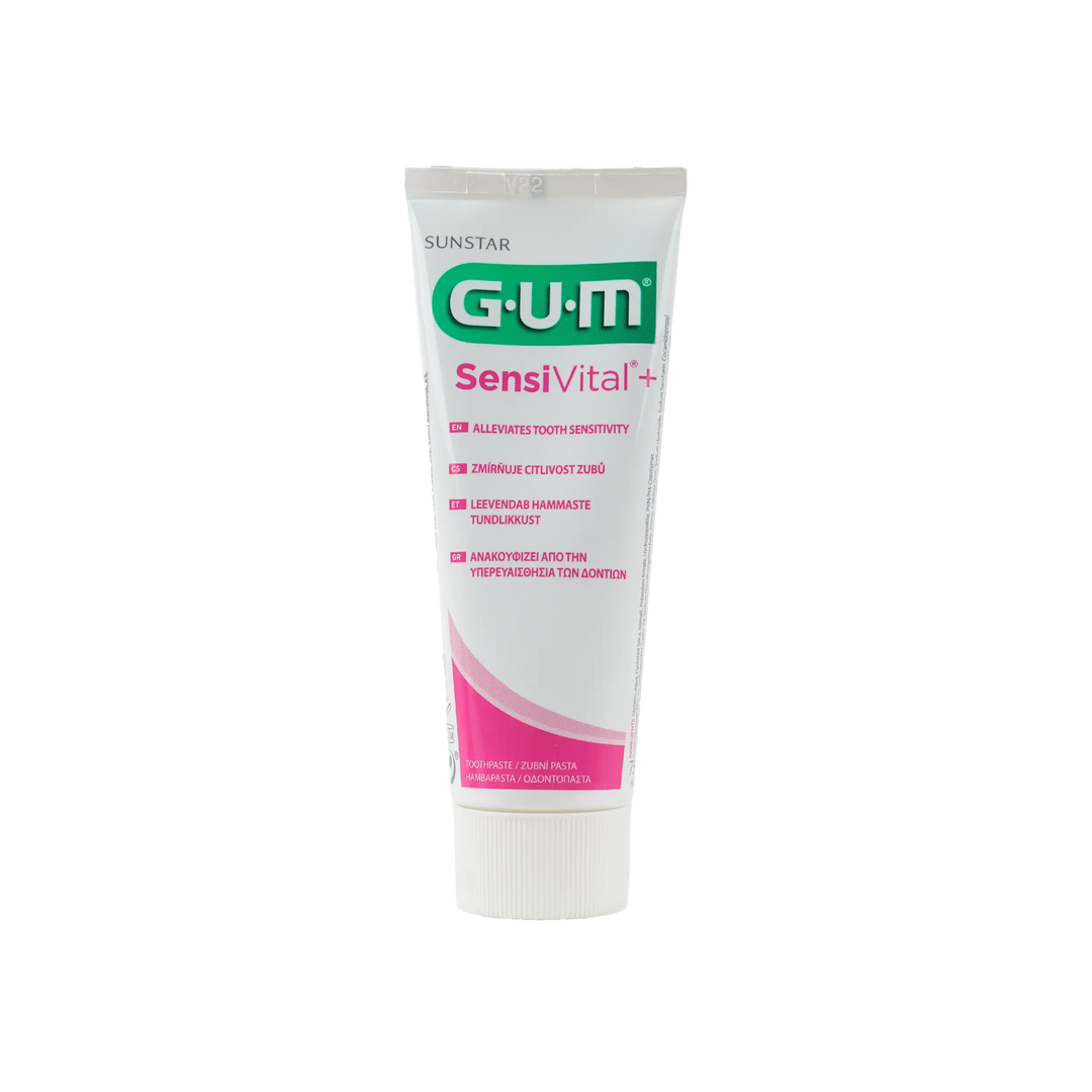 43439-GUM Sensivital Plus Toothpaste 75ml +5