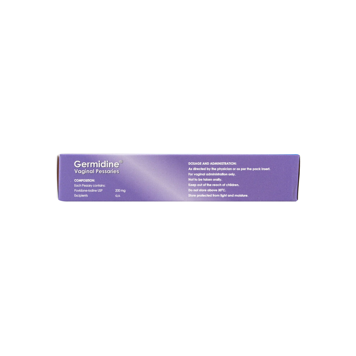 43440-Germidine 200Mg 14 Vag Pessaries +1