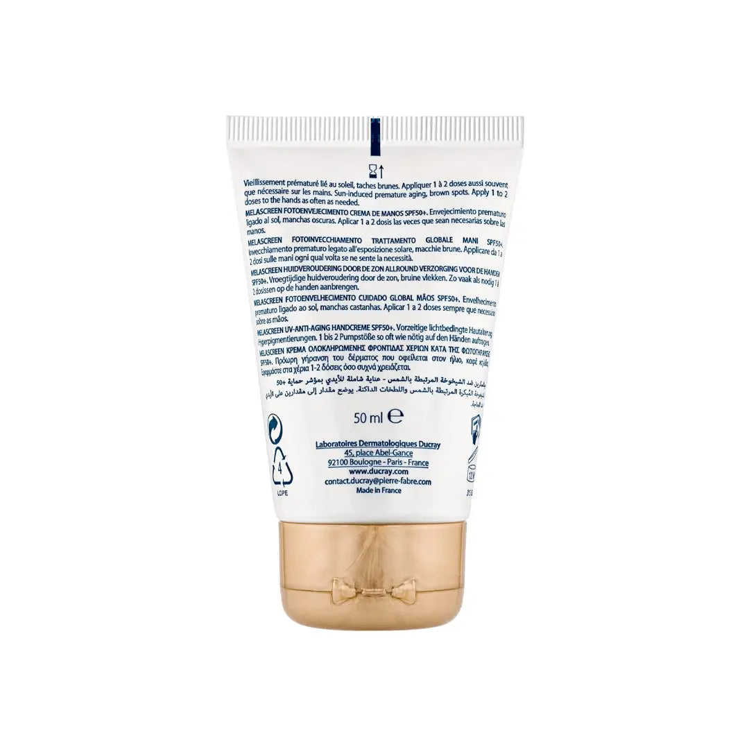 43477-Ducray Melascreen SPF50+ Photo Again Hand Cr 50Ml +3