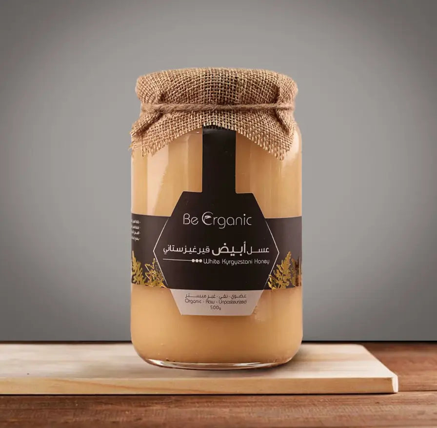 Be Organic White Kyrgyzstani Honey 500G