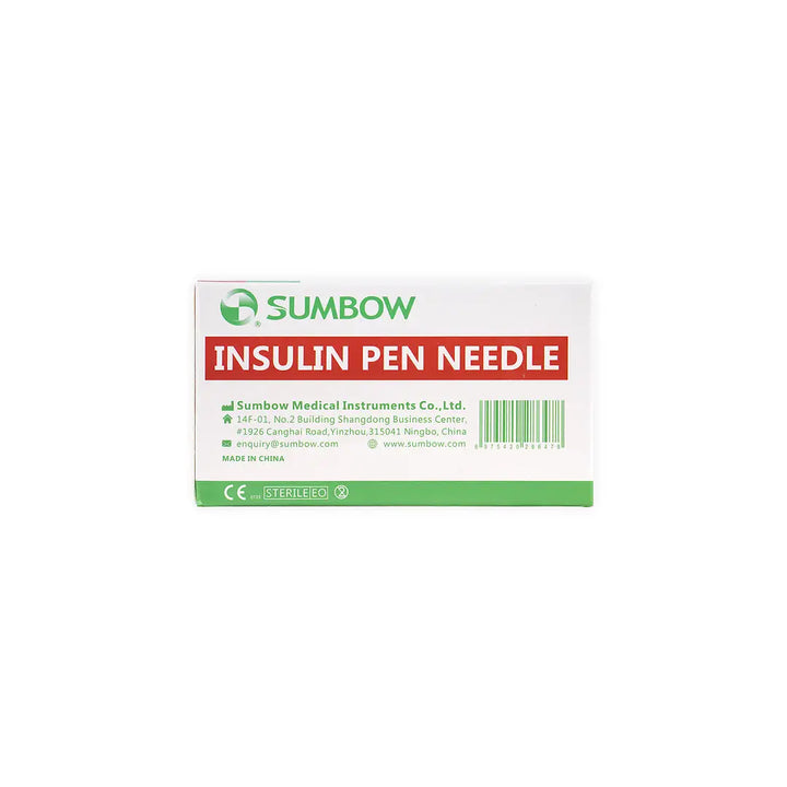 43498-Sumbow Pen Needles 4mmx31G 100pcs +3