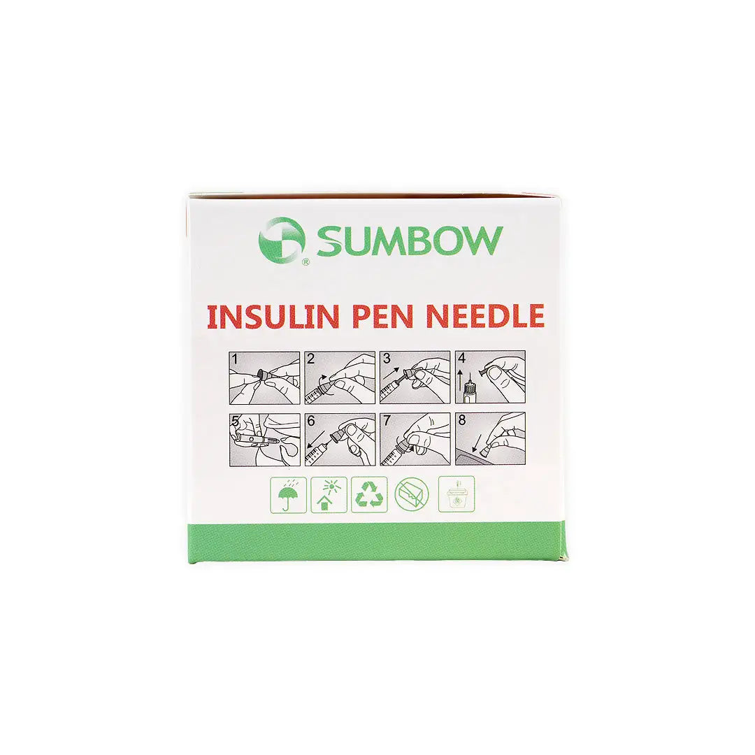 43498-Sumbow Pen Needles 4mmx31G 100pcs +1