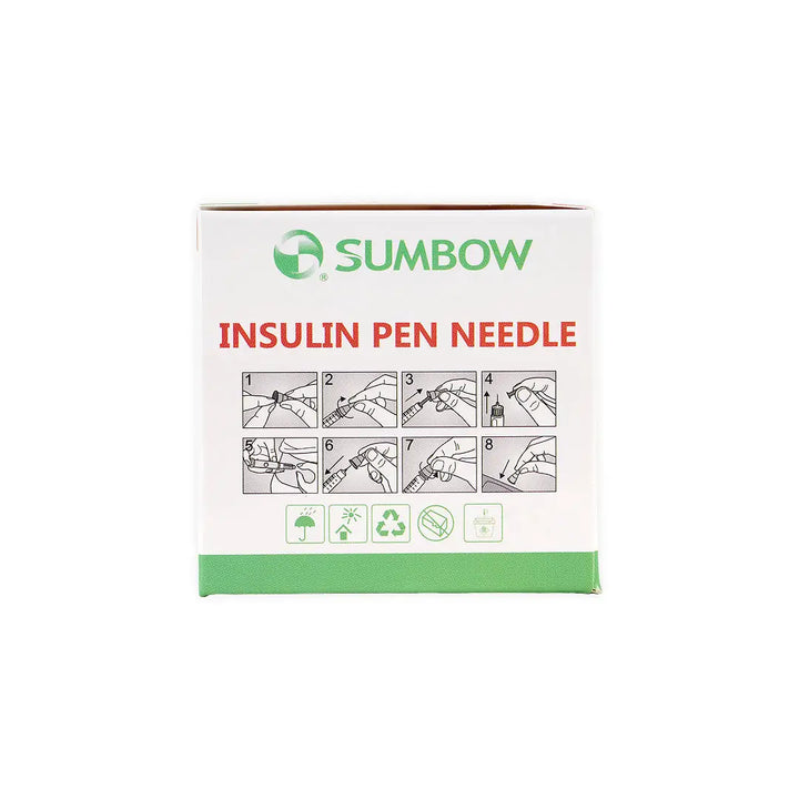 43498-Sumbow Pen Needles 4mmx31G 100pcs +1