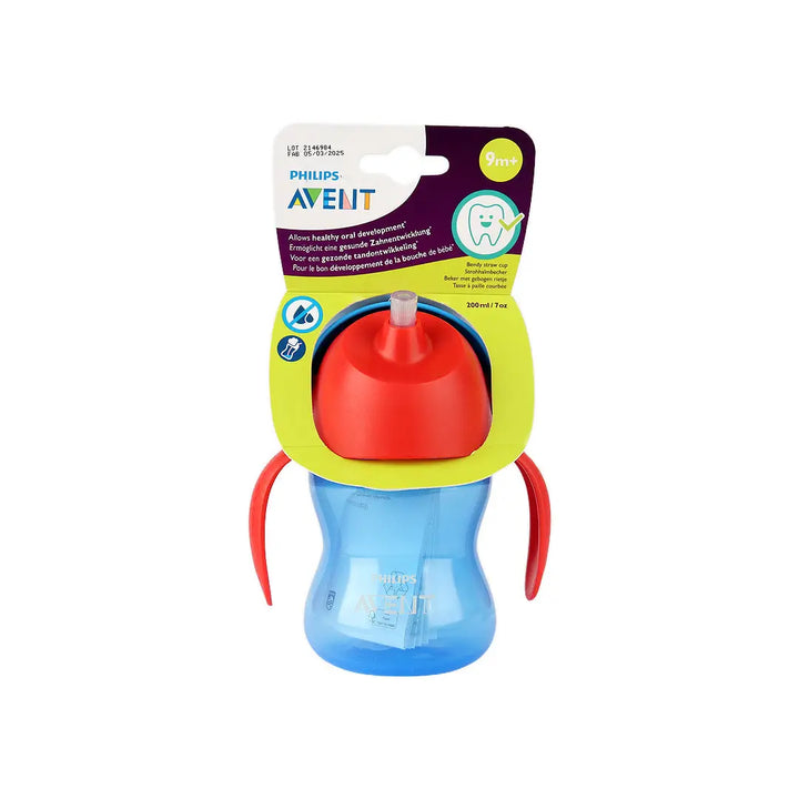 43525-Avent Straw Cups 9m+ 200ml-F796/00(PA516) +2
