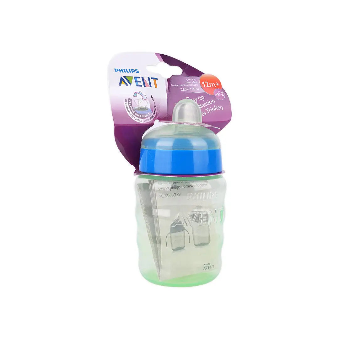 Avent Spout Cup Blue 9m+ 260ml-F553/05(PA512)