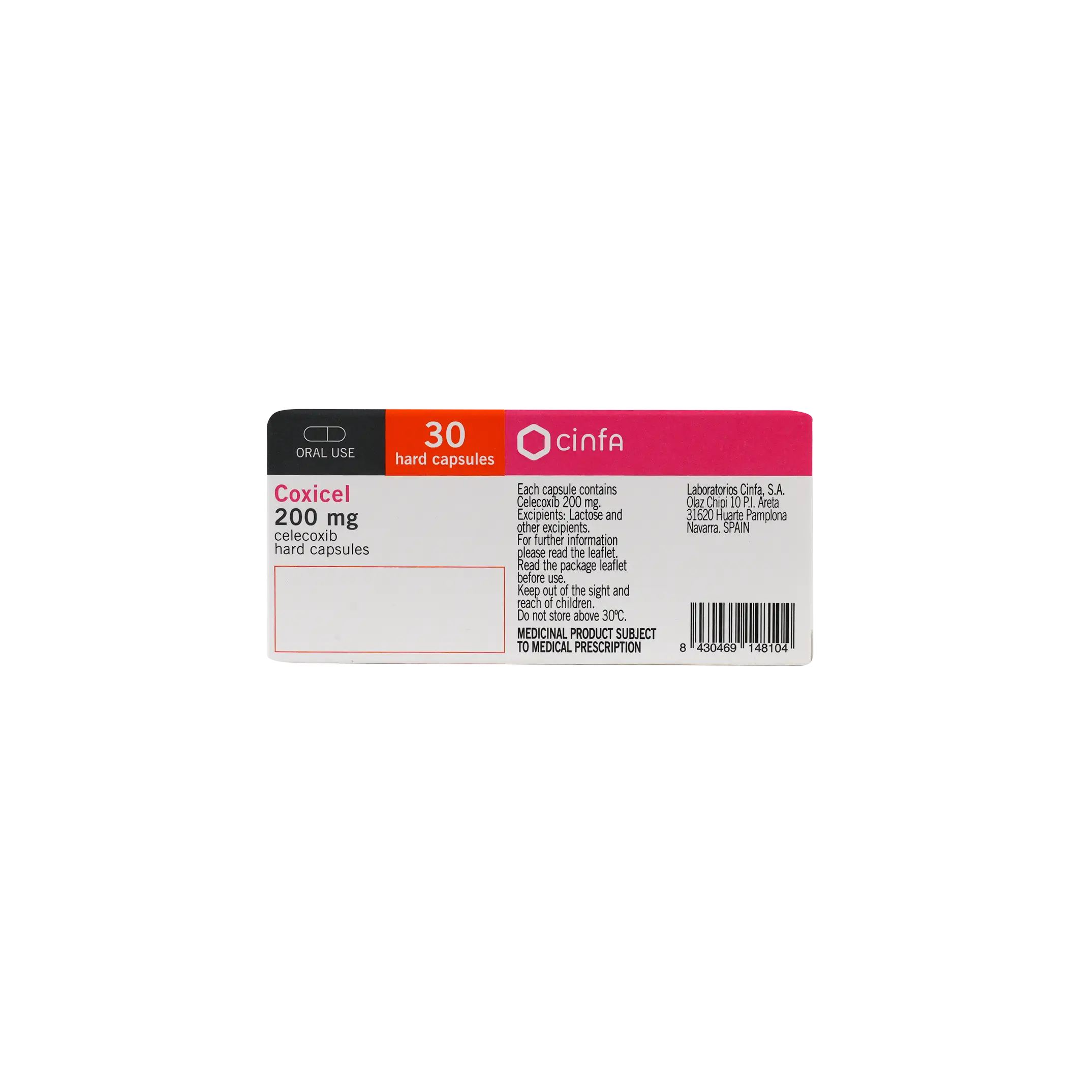 Coxicel 200Mg 30Cap