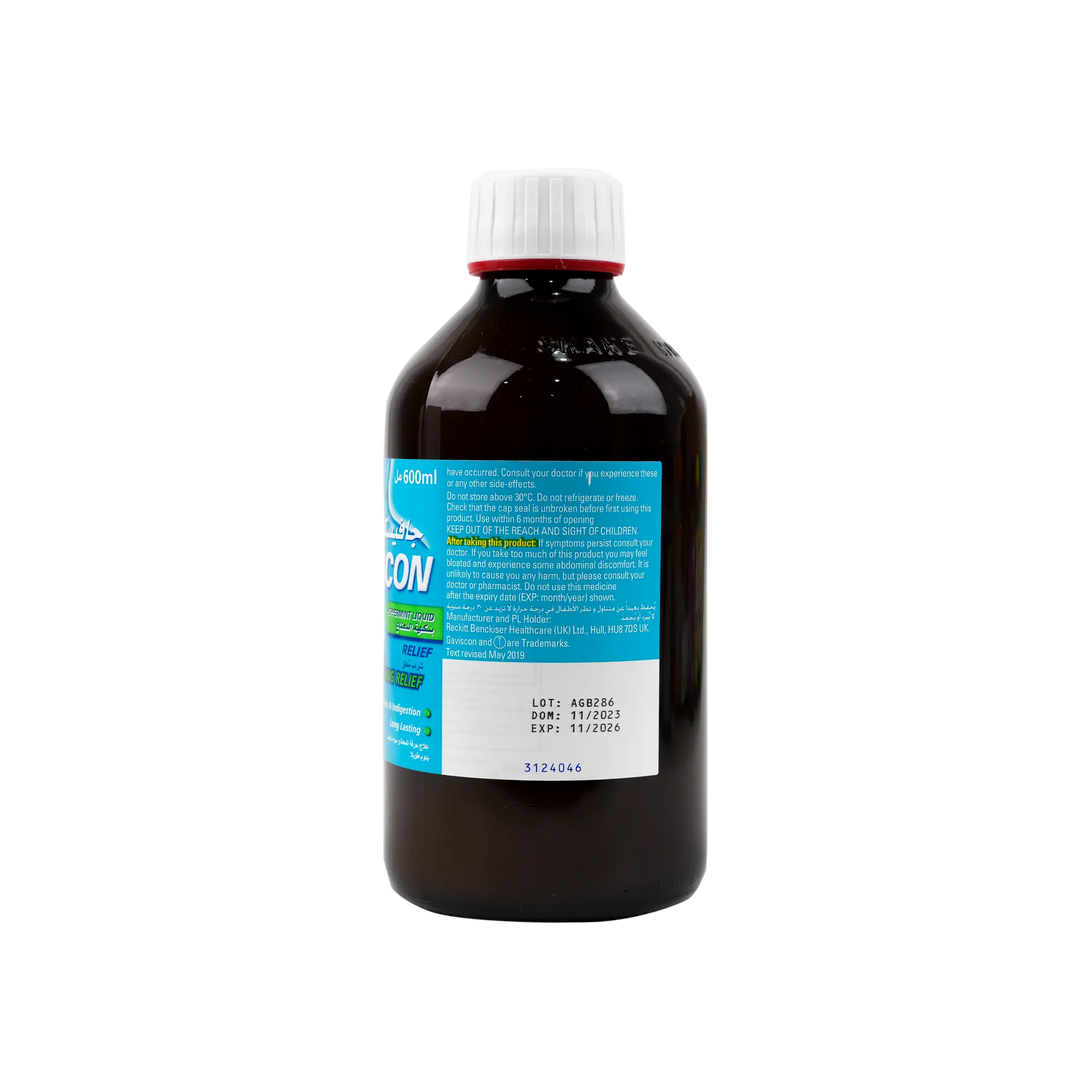 43541-Gaviscon Suspension 600Ml-Peppermint +1