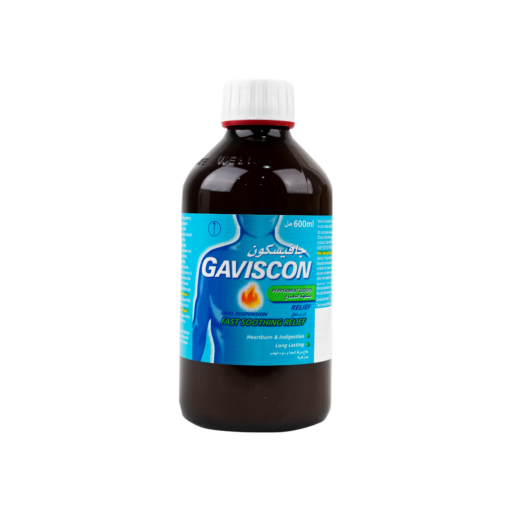 GAVISCON SUSPENSION 600ML-PEPPERMINT