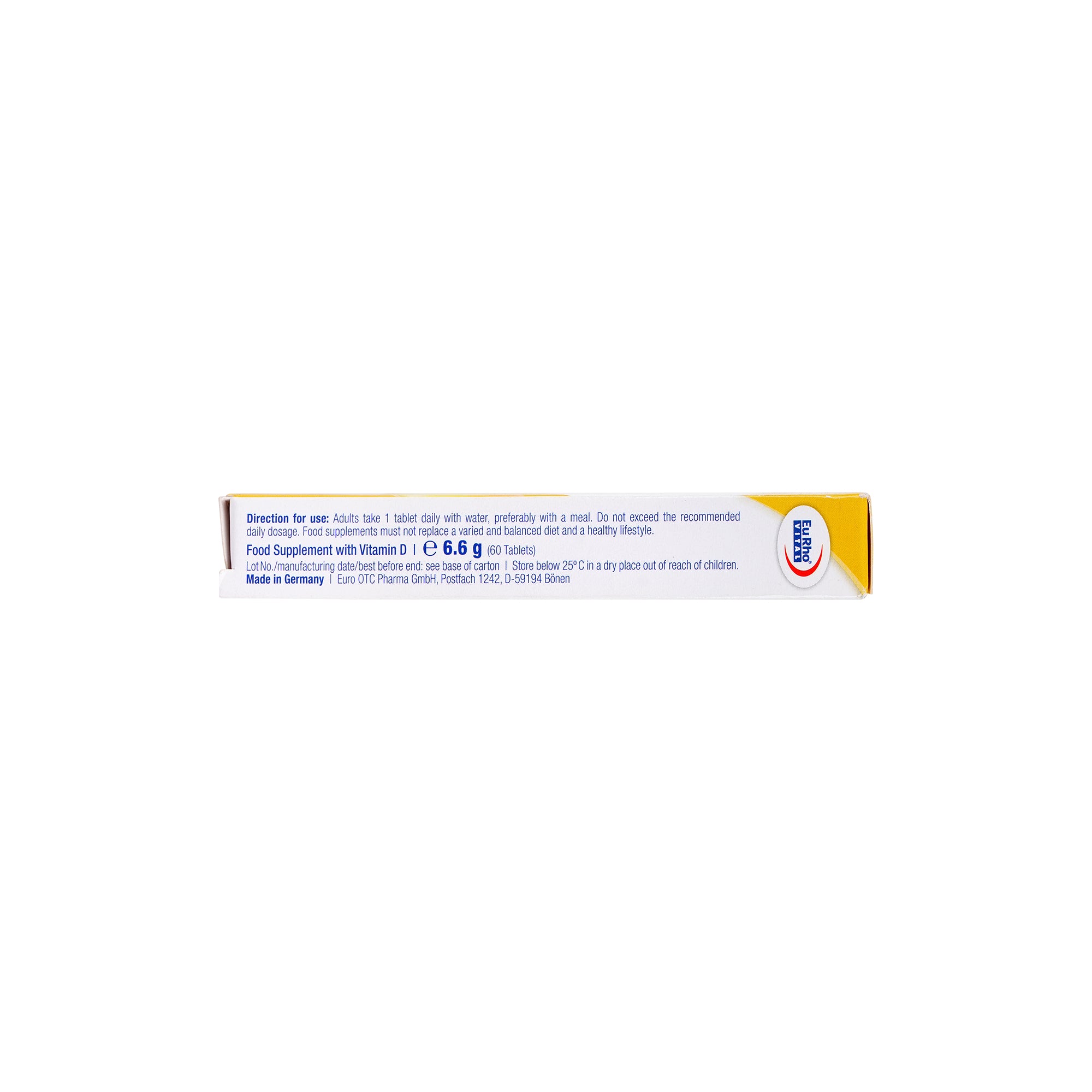 43569-Eurho Vital Vit-D 2000Iu 60 Tablets +3