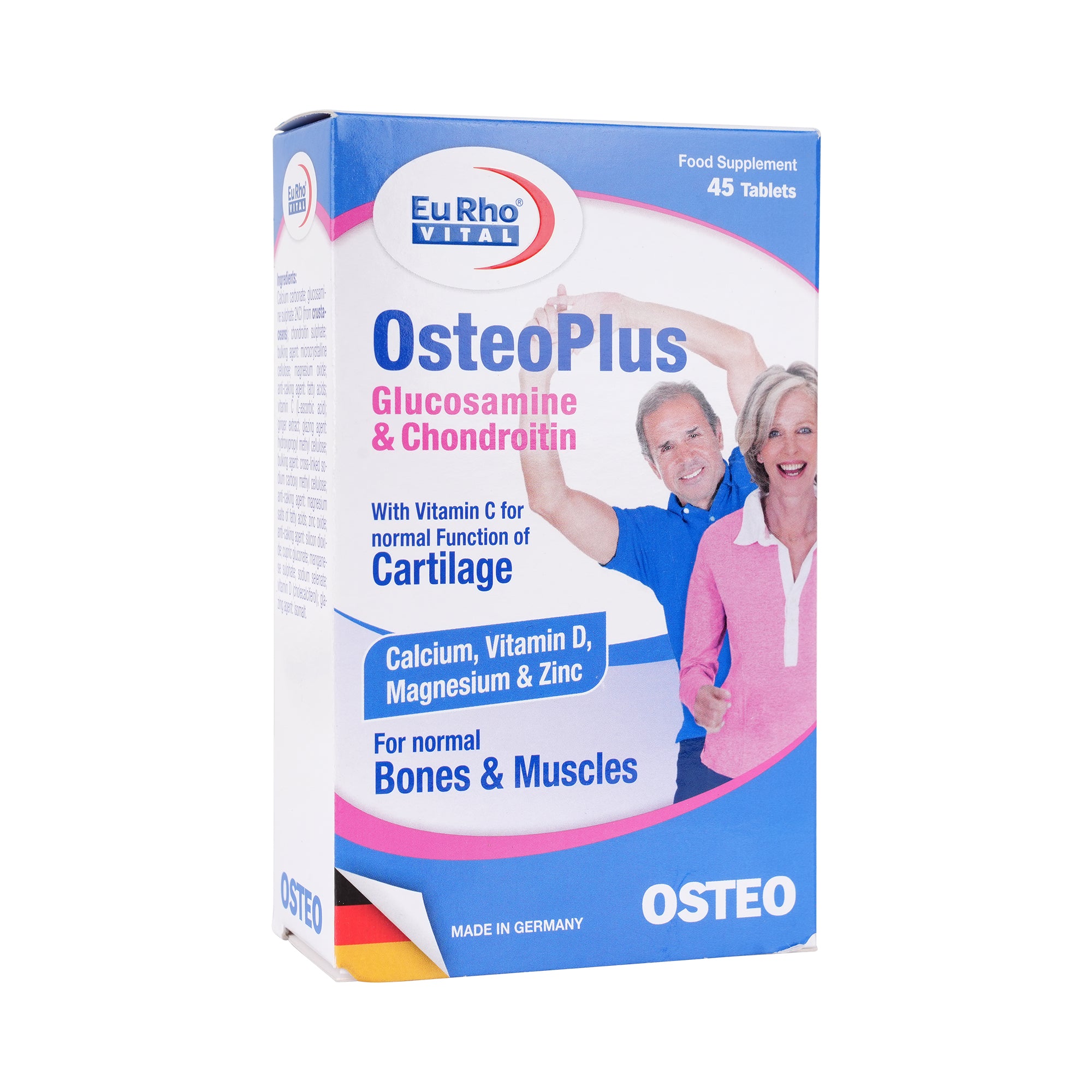 43575-Eurho Vital Osteo Plus 45 Tablets +1