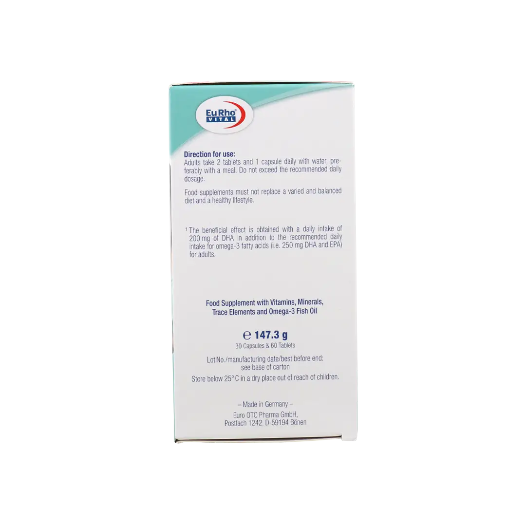 43580-EuRho Vital PrenaMax During Pregnancy 60T+30C +3