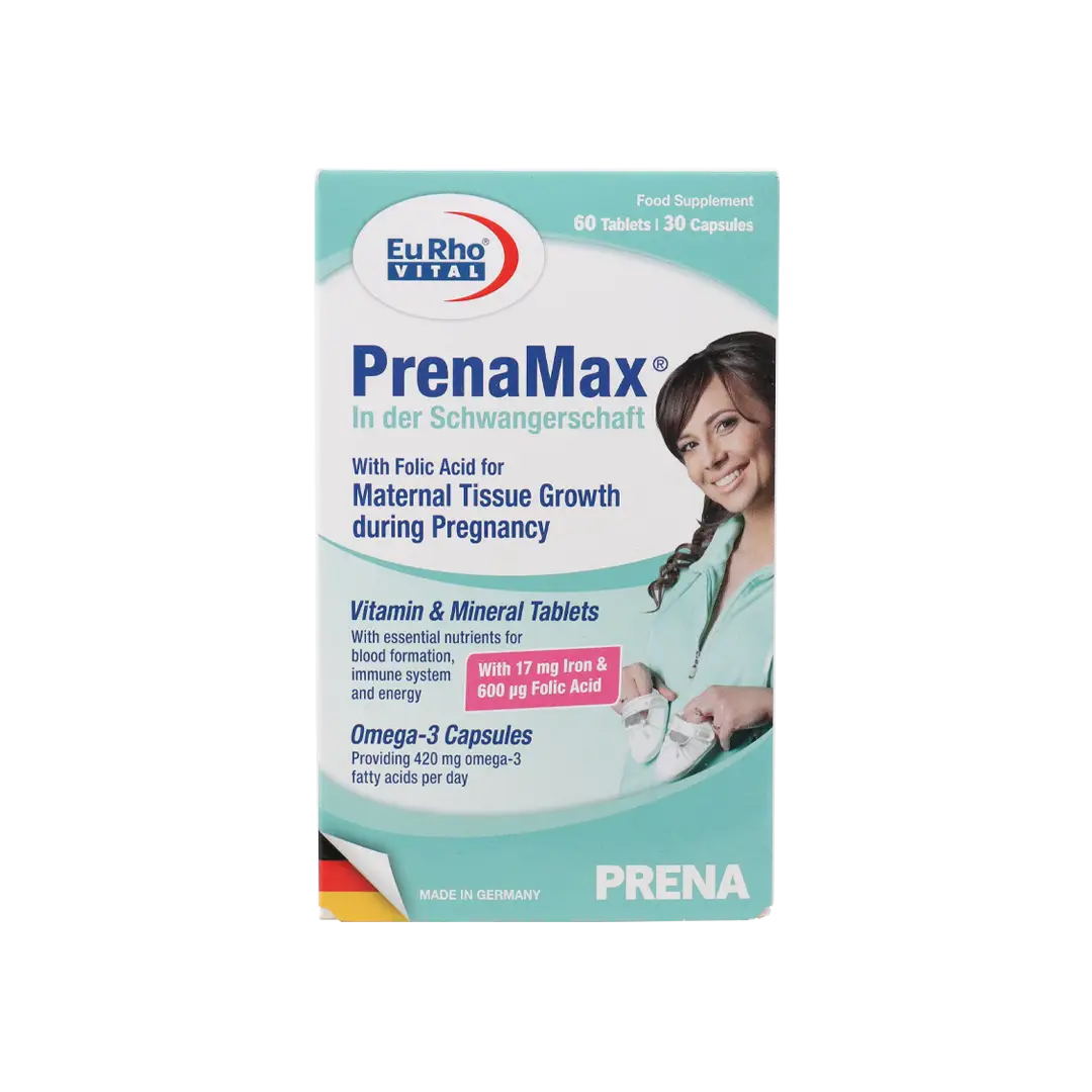 43580-EuRho Vital PrenaMax During Pregnancy 60T+30C