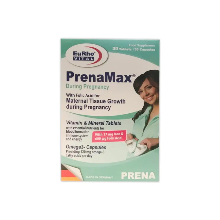 43580-EuRho Vital PrenaMax During Pregnancy 60T+30C +4