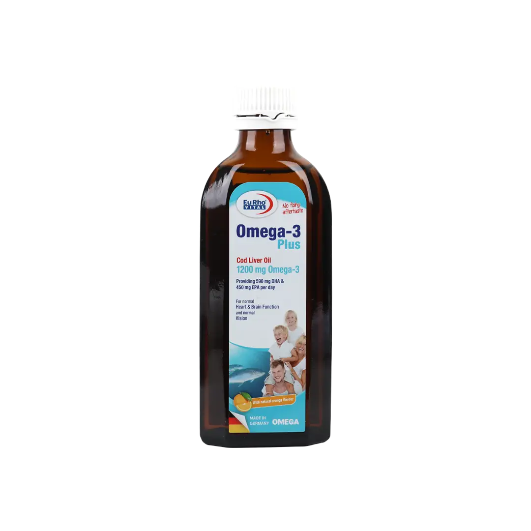 Euro Vital Omega-3 Plus Syrup 200Ml