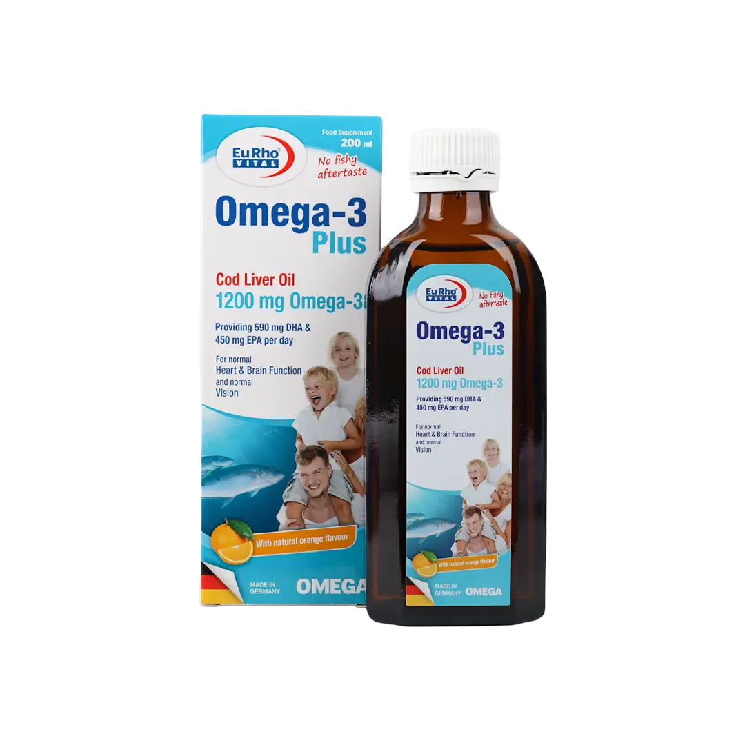 Euro Vital Omega-3 Plus Syrup 200Ml