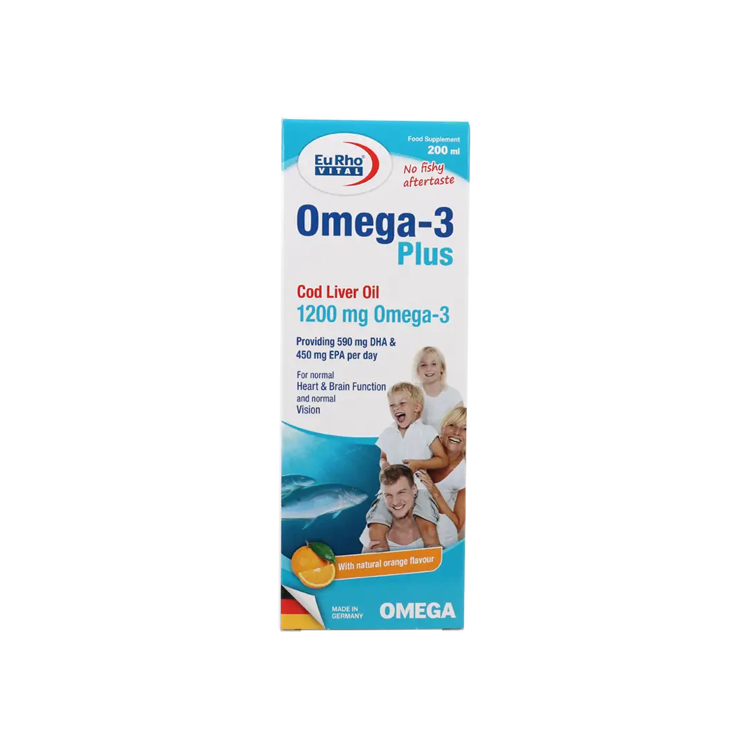 43584-EuRho Vital Omega-3 Plus Syrup 200ml +2