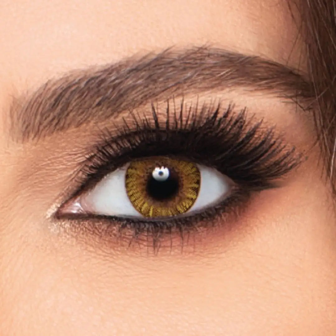 43600-Freshlook Color Blend Monthly Lenses - Pure Hazel