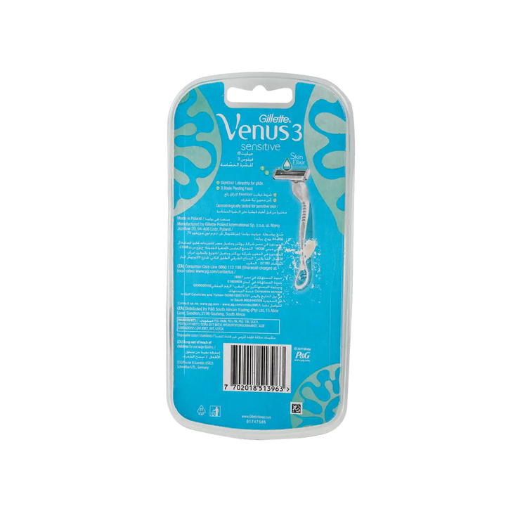 43637-Gillette Venus Sensitive 3Pcs-703181 +1
