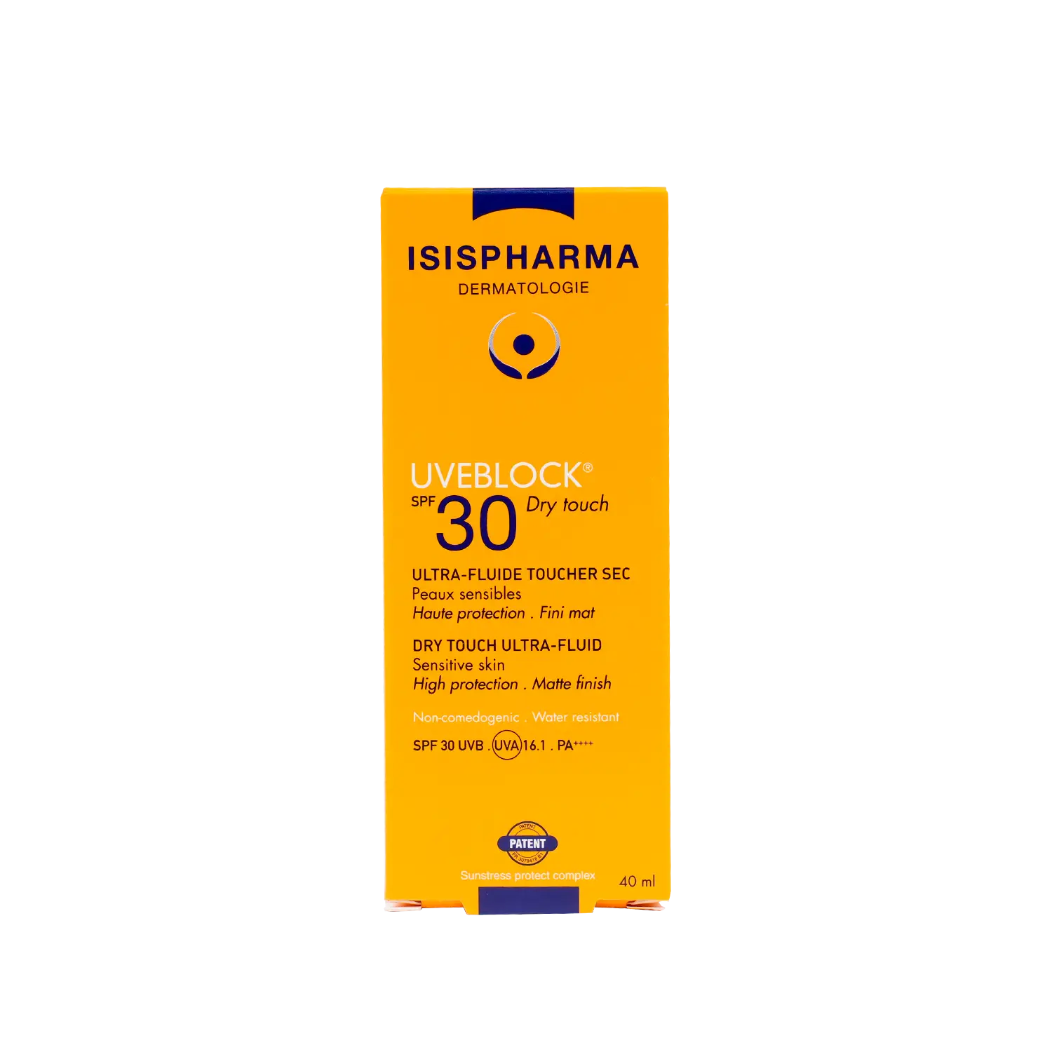 ISIS UVeblock SPF30 Dry Touch Ultra-Fluid 40ml