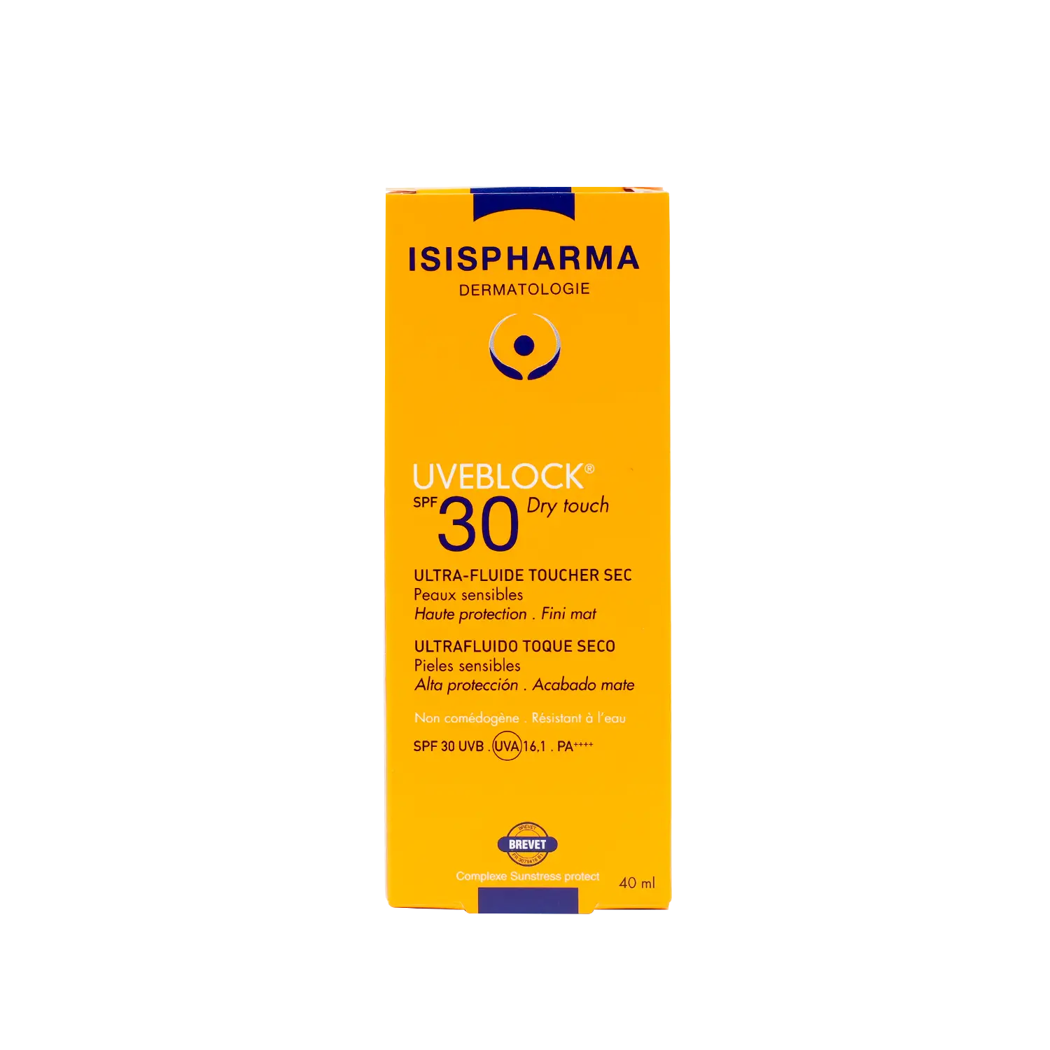 ISIS UVeblock SPF30 Dry Touch Ultra-Fluid 40ml