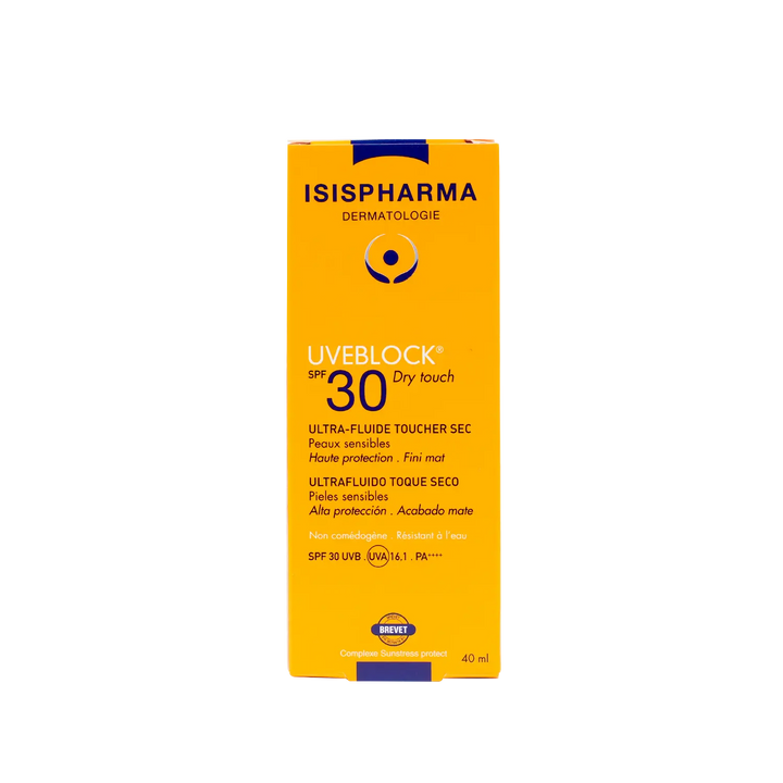 43647-ISIS Pharma UVeblock SPF30 Dry Touch Ultra-Fluid 40ml +3