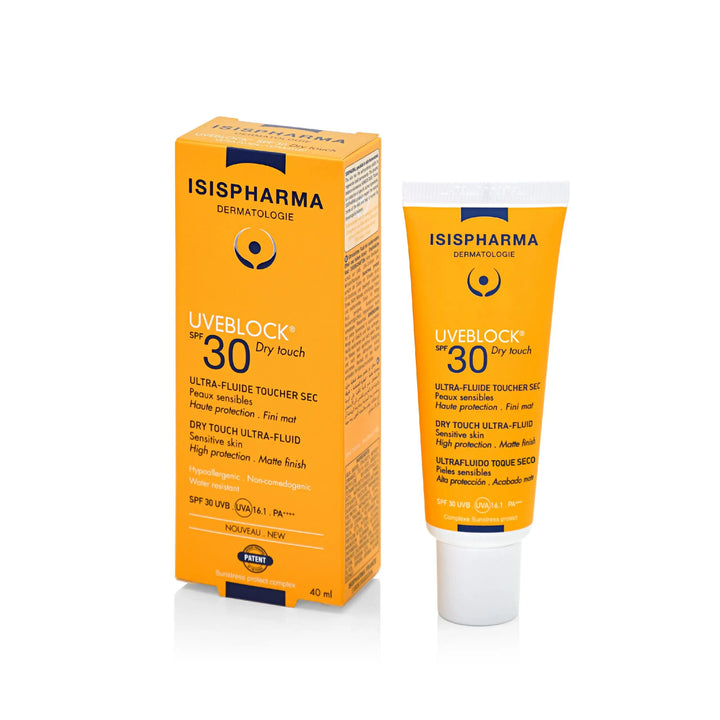 43647-ISIS Pharma UVeblock SPF30 Dry Touch Ultra-Fluid 40ml +4