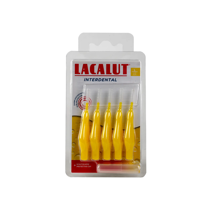 43650-Lacalut Interdental Brush Yellow 4mm -L