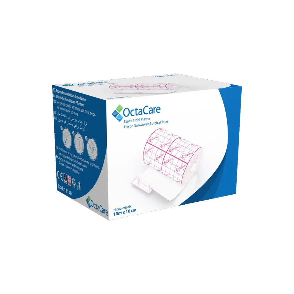 43711-Octacare Surgical Tape PU Waterproof 10cmx10m-14110
