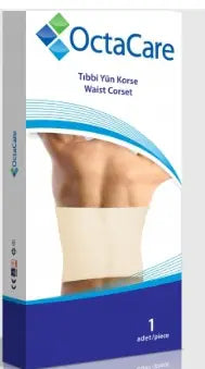 Octacare Waist Corset White Size-M 42603