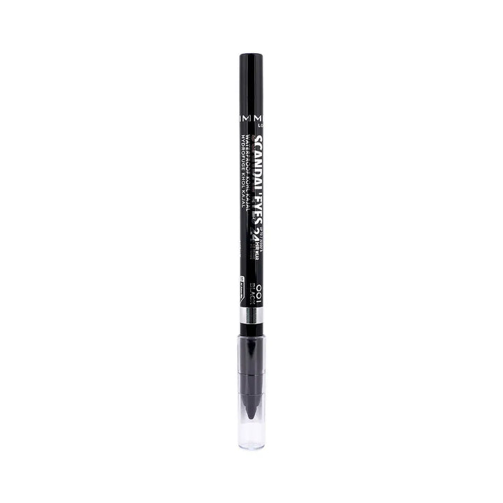 43744-Rimmel Scandal Eyes Waterproof Kohl Kajal-001 Black