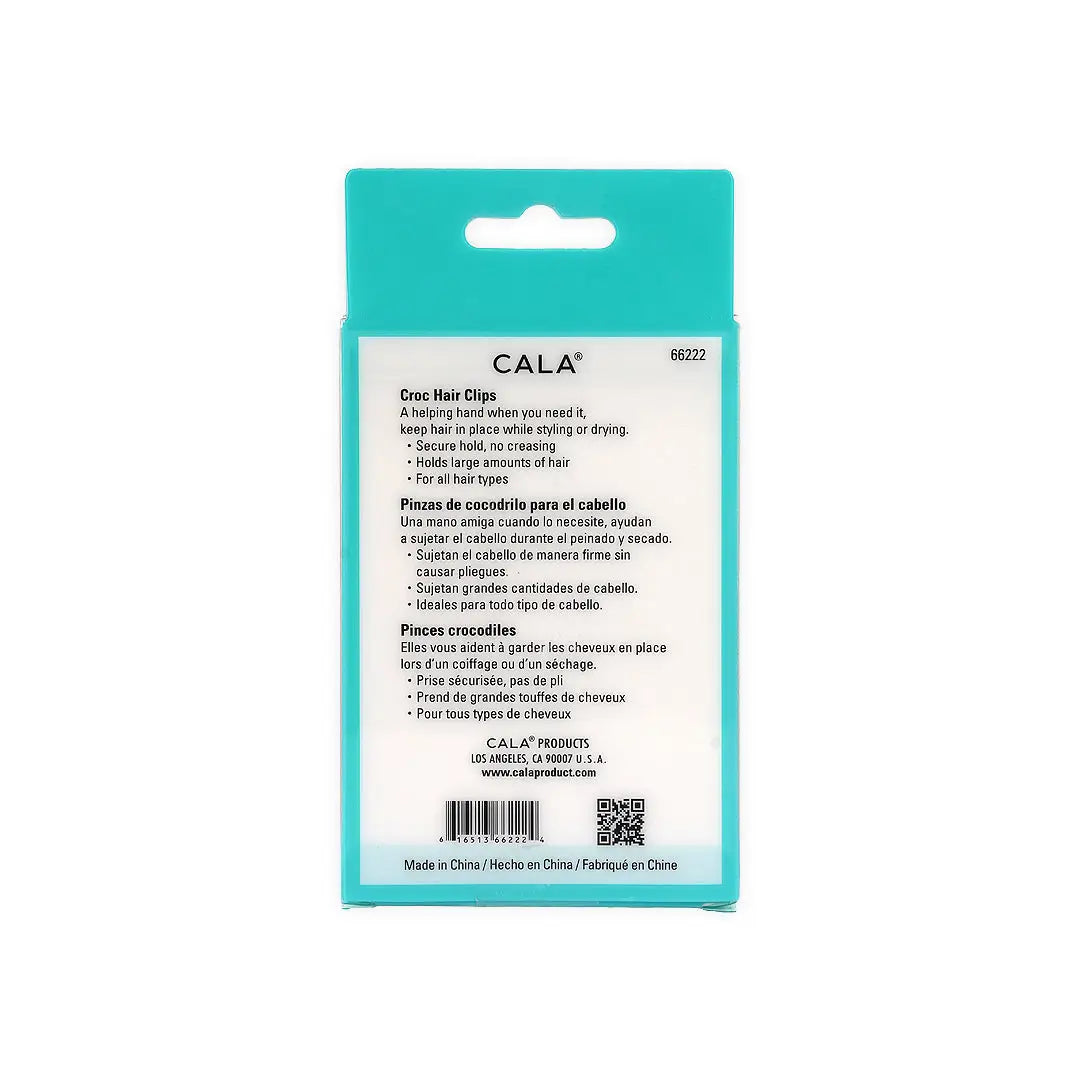 43748-Cala Hair Clips Lavender 4Pcs +1