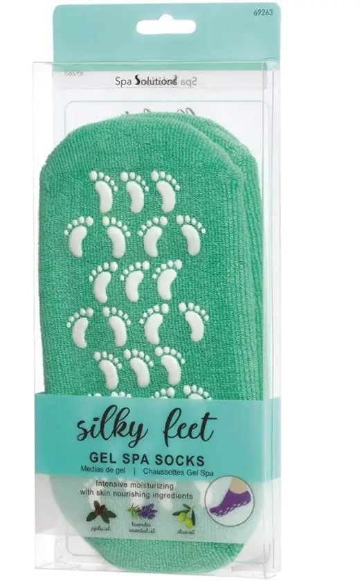 43749-Cala Silky Feet Gel Spa Socks