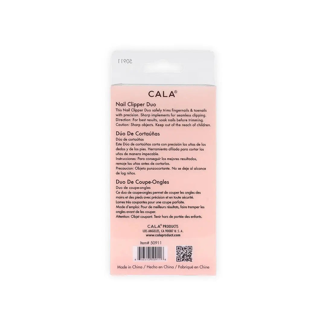 Cala Nail & Toenail Clipper Rose Gold Set