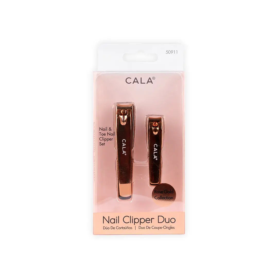Cala Nail & Toenail Clipper Rose Gold Set