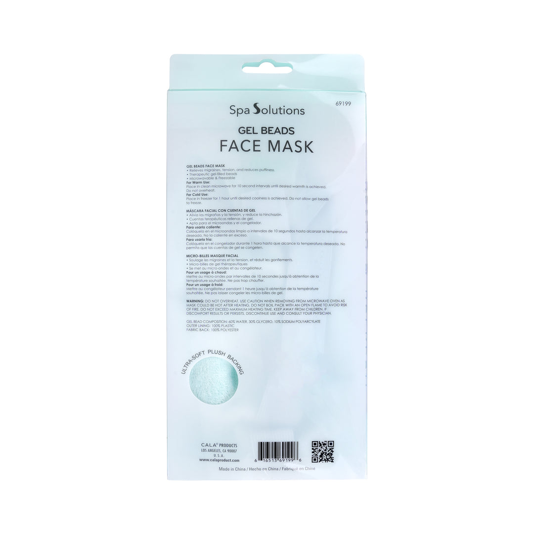 43757-Cala Gel Beads Hot &amp; Cold Face Mask +2