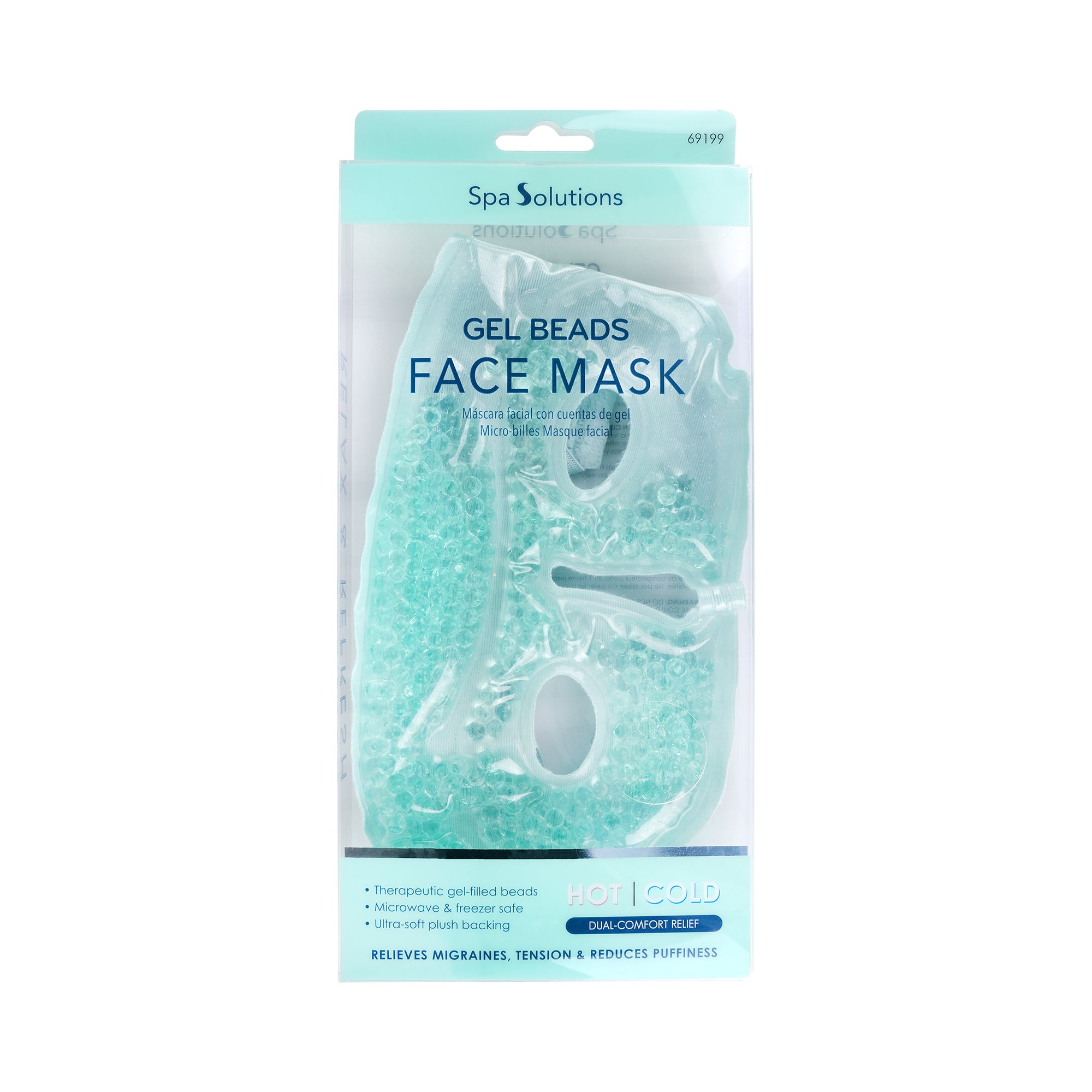 43757-Cala Gel Beads Hot & Cold Face Mask +1