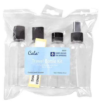 Cala Travel Bottle Kit 4Pcs 69101