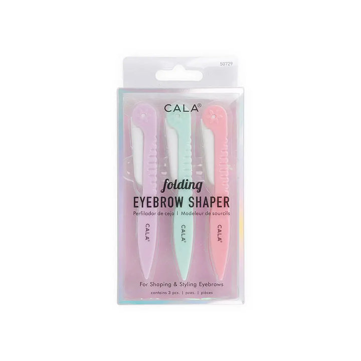 43770-Cala Folding Eyebrow Shaper 3Pcs