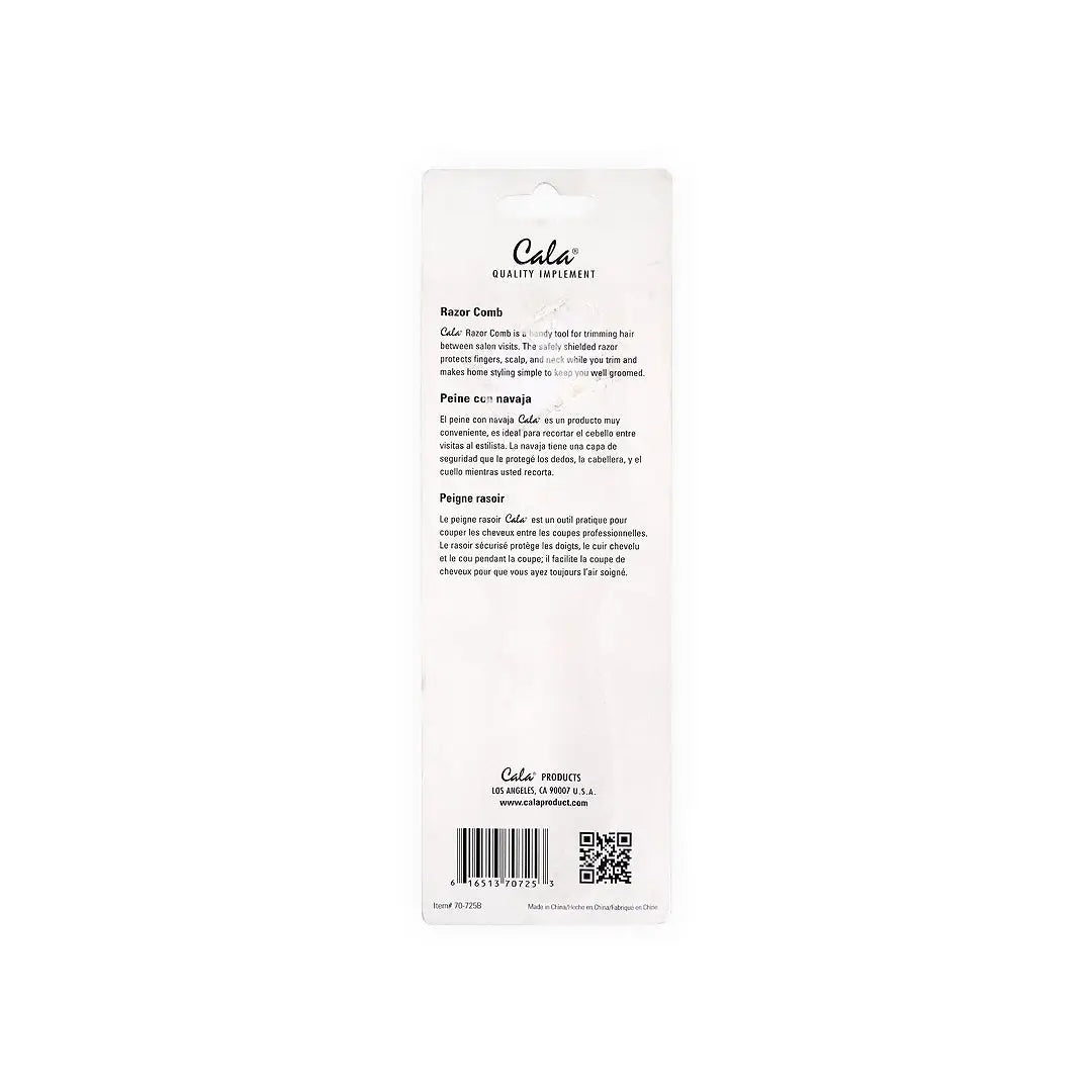 43780-Cala Razor Comb +1