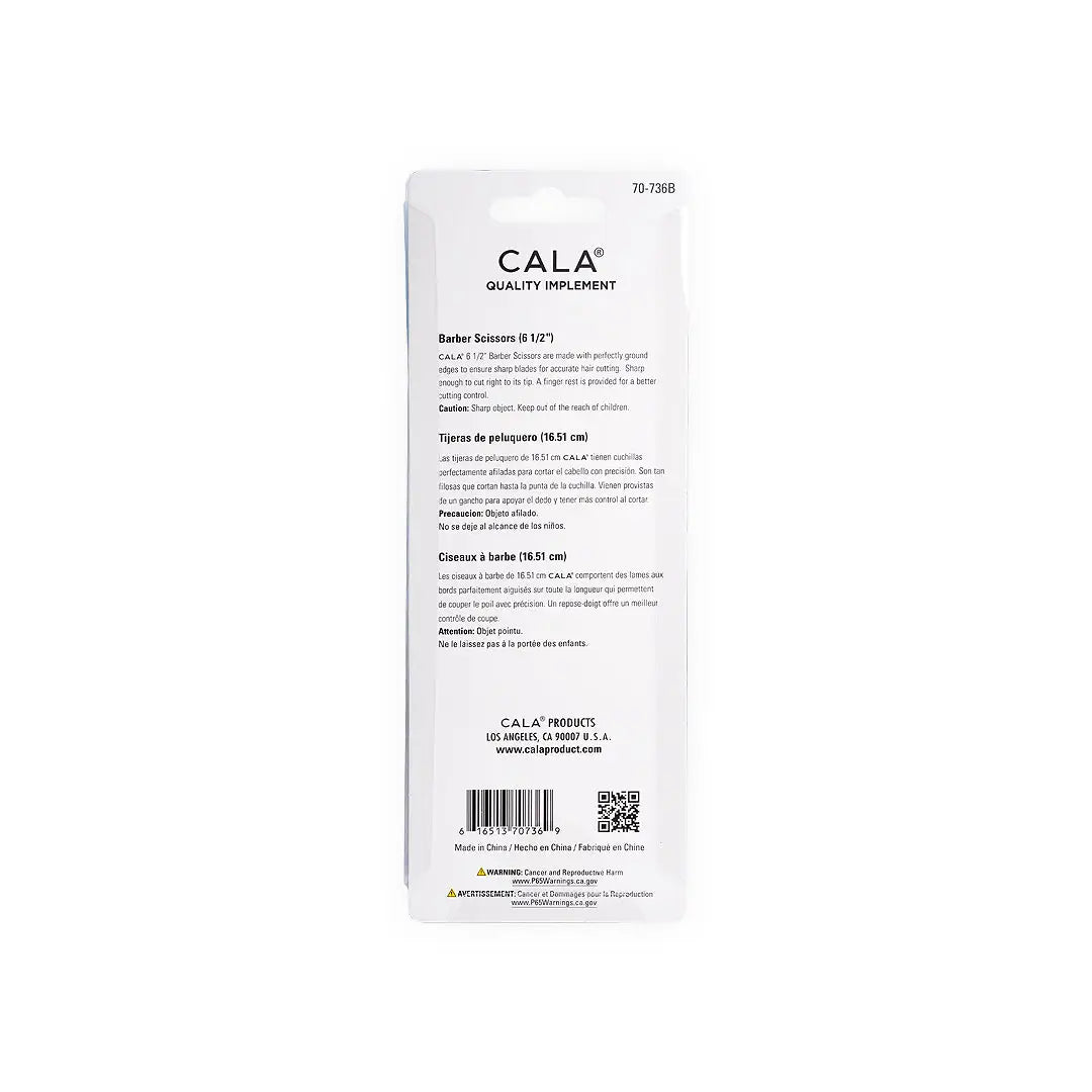 43782-Cala Barber Scissors +1