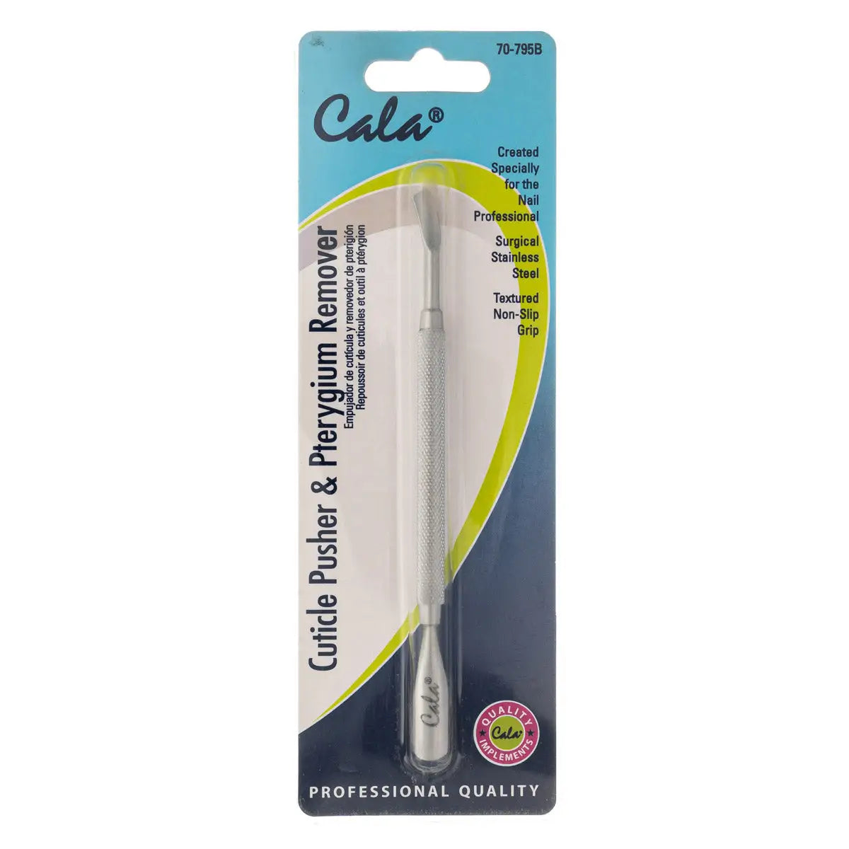 Cala Cuticle Pusher & Nail Pterygium Remover-70-795B