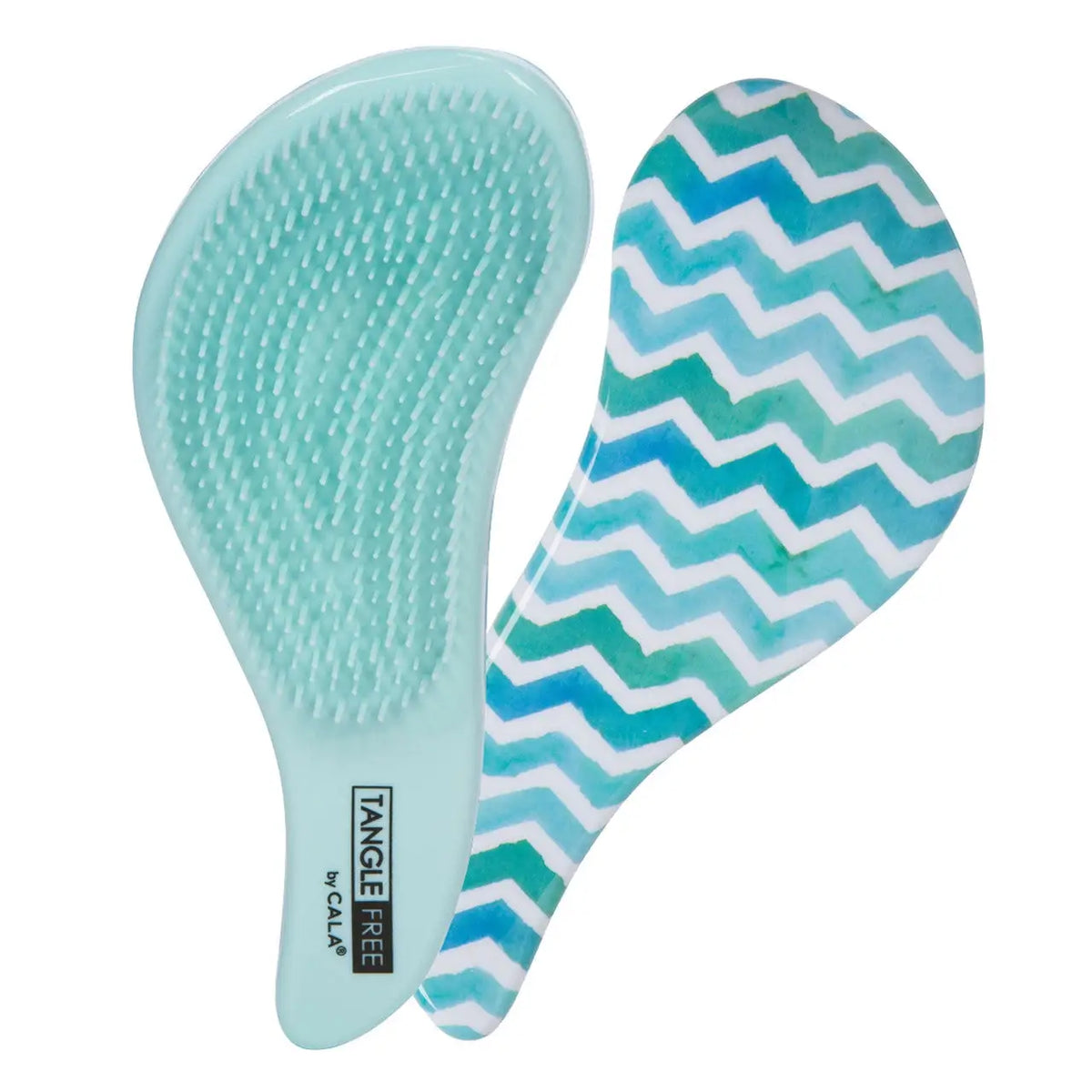43804-Cala Tangle Free Hair Brush Chevron