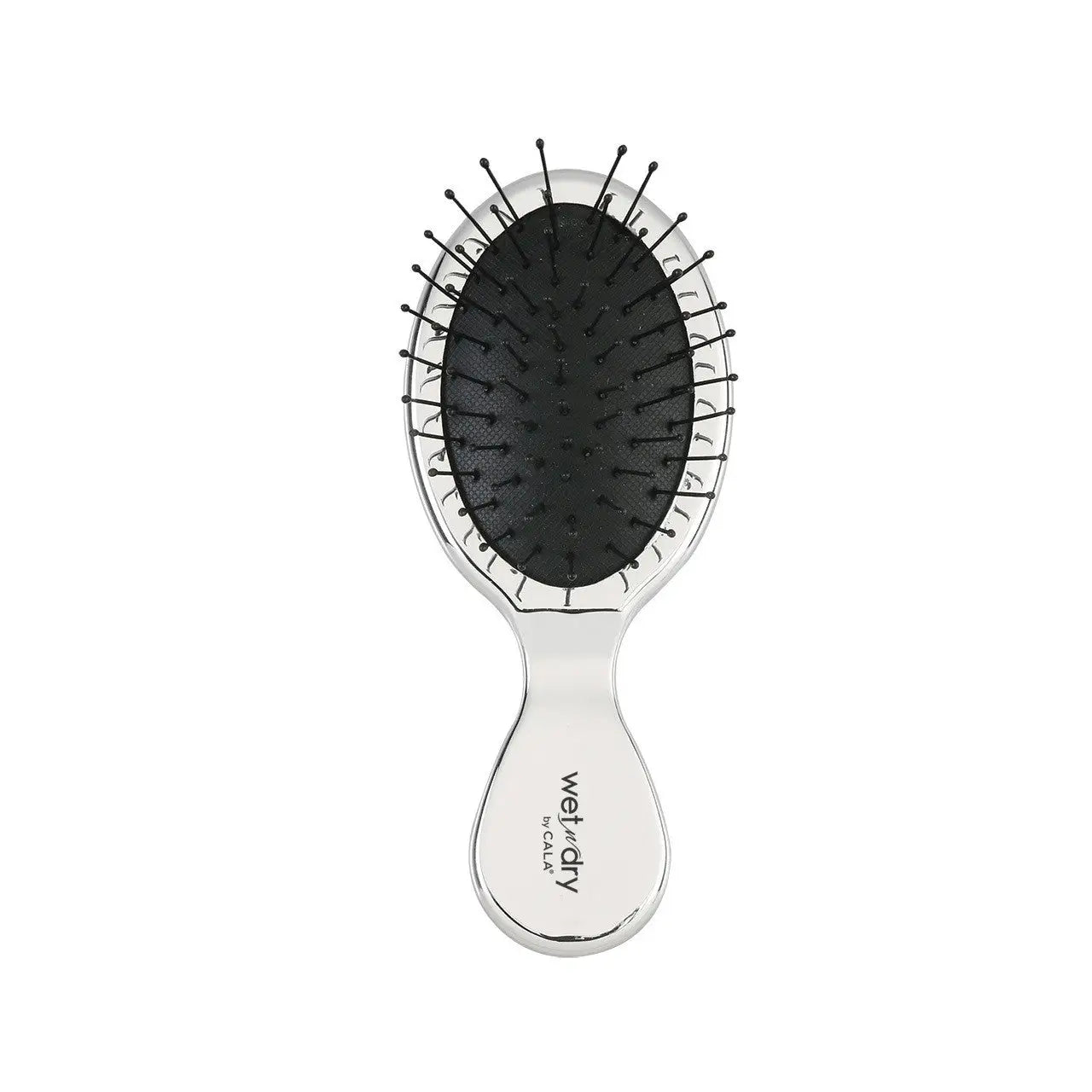 Cala Detangling Hair Brush Chrome-66773
