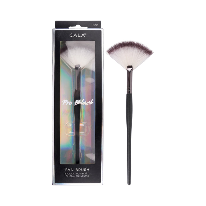 43810-Cala Pro Black Fan Brush