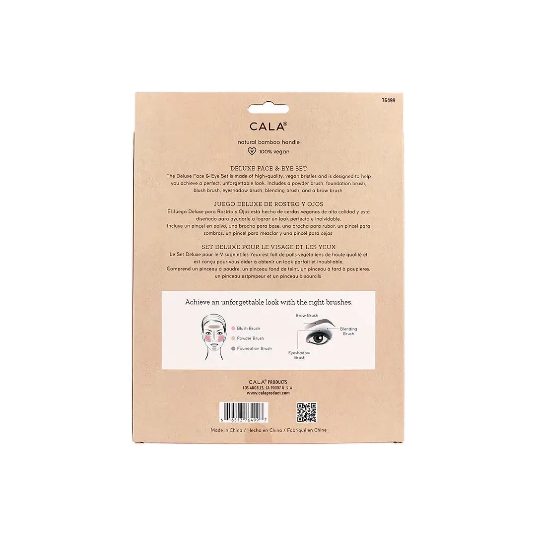 Cala Face & Eye Brush Set-76499