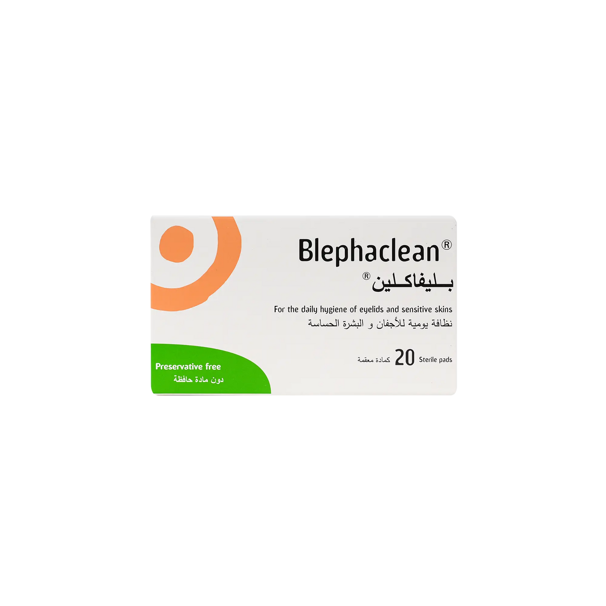 43907-Blephaclean 20 Sterile Pads