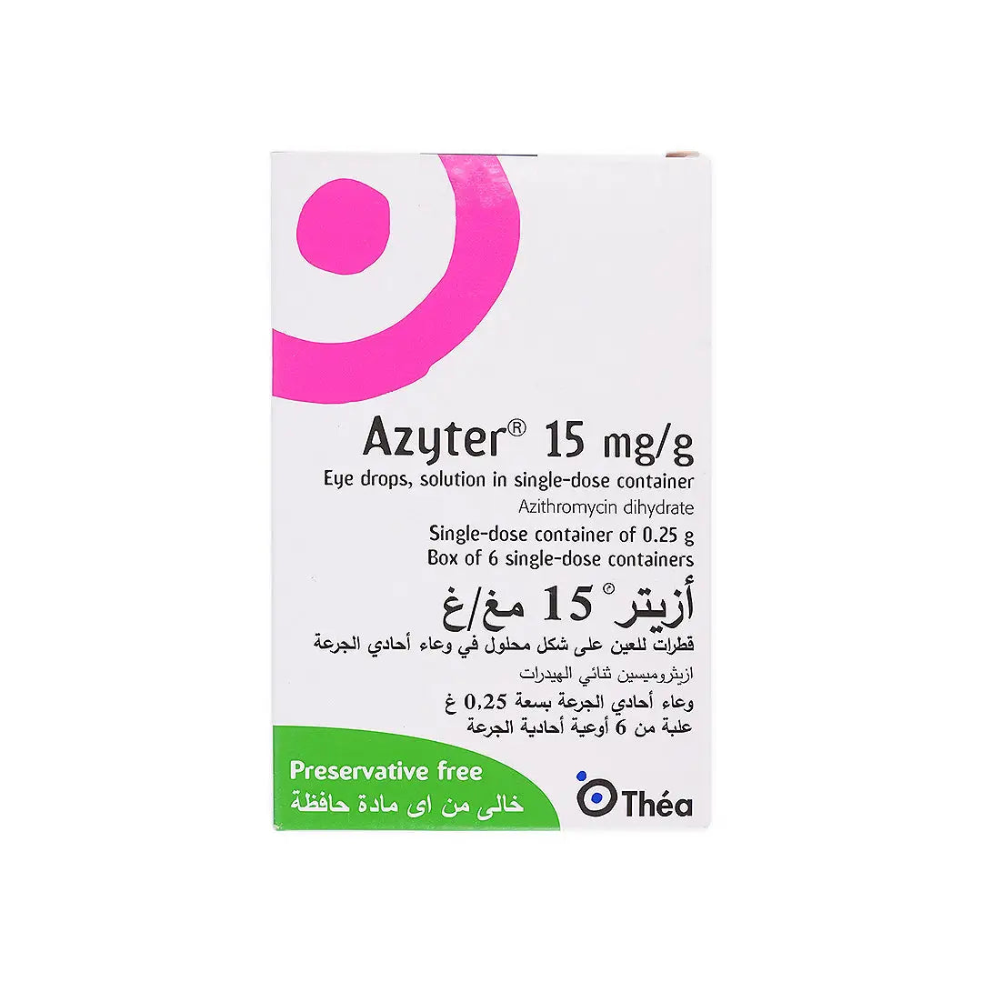Azyter 15Mg/G Eye Drop 6 Dose
