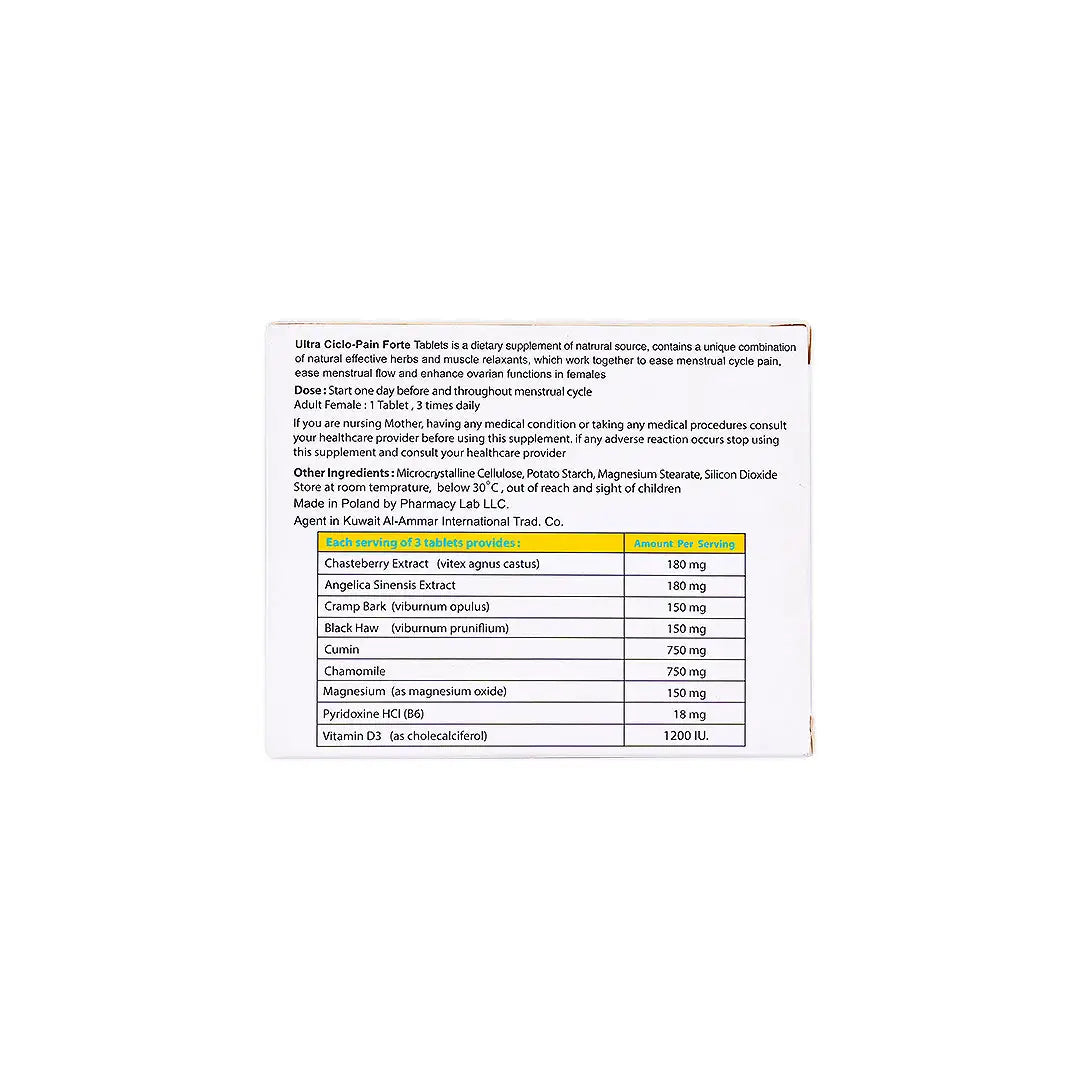 Ultra Ciclo-Pain Forte 45 Tablets