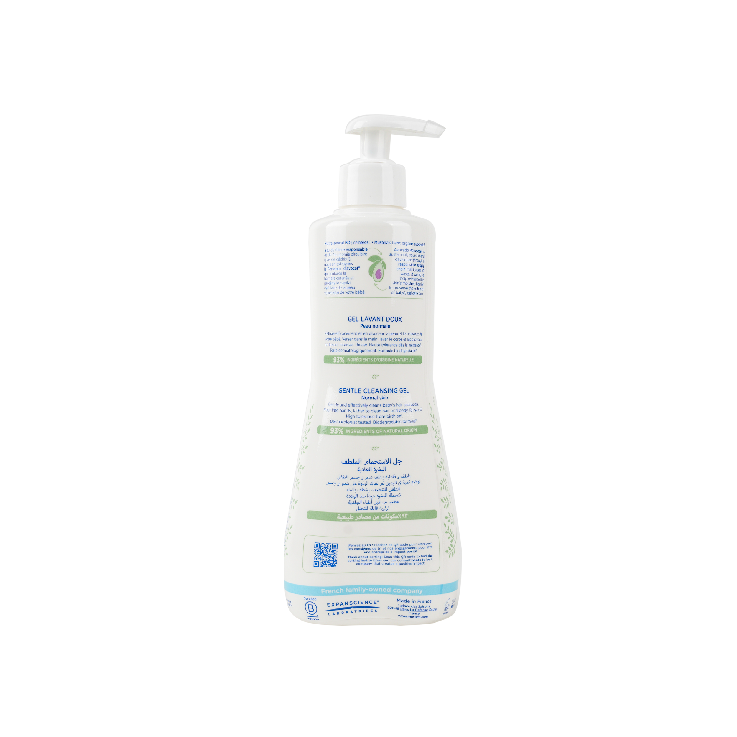 MUSTELA NORMAL SKIN GENTLE CLEANSING GEL 500ML